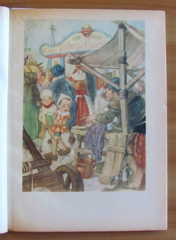 LE AVVENTURE DI PINOCCHIO, I ed. 1947 ill. PEDRON, MARAJA