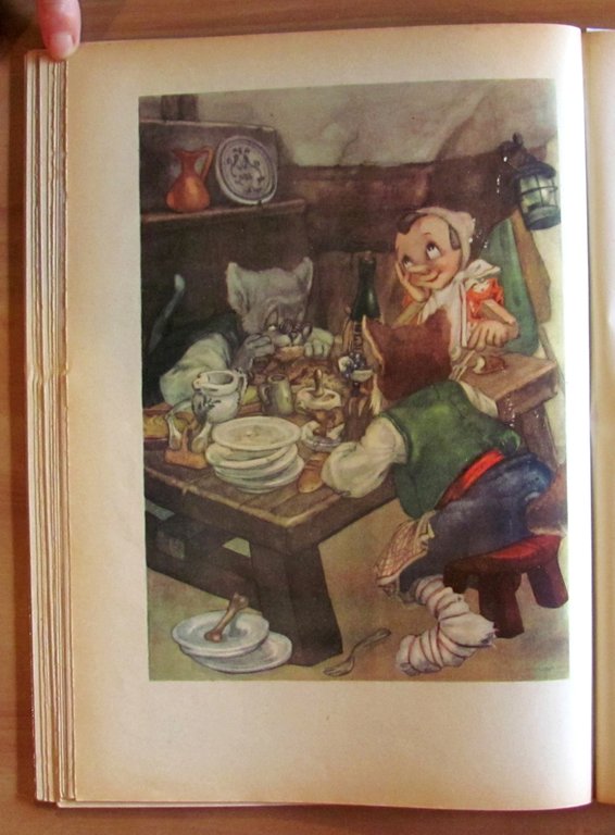 LE AVVENTURE DI PINOCCHIO, I ed. 1947 ill. PEDRON, MARAJA