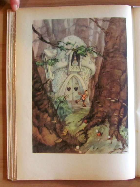 LE AVVENTURE DI PINOCCHIO, I ed. 1947 ill. PEDRON, MARAJA