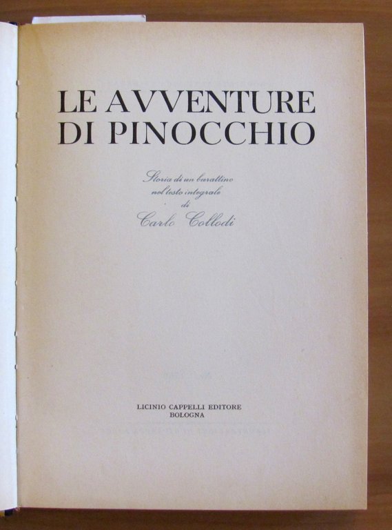LE AVVENTURE DI PINOCCHIO, I ed. 1964 - ill. BACCI | Immagine Gallery 2