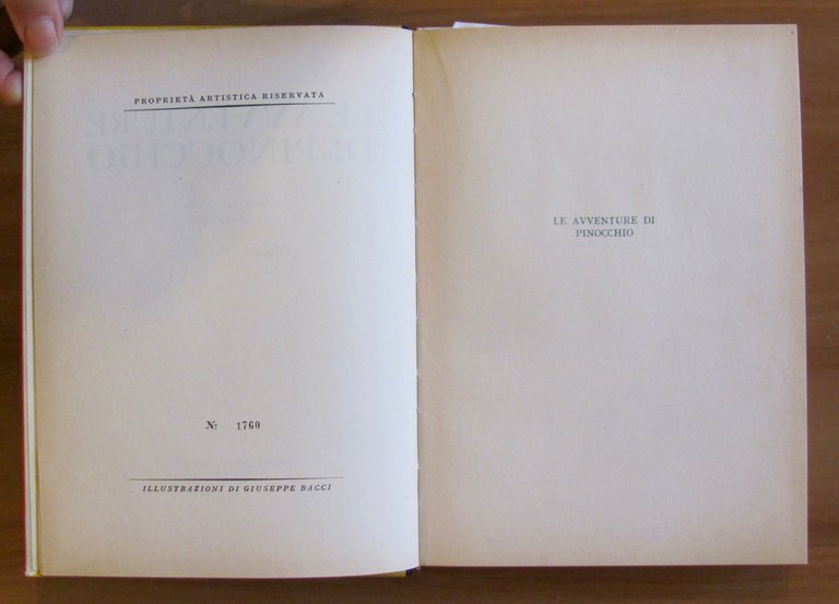 LE AVVENTURE DI PINOCCHIO, I ed. 1964 - ill. BACCI | Immagine Gallery 3