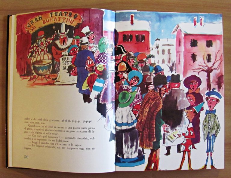LE AVVENTURE DI PINOCCHIO, I ed. 1971 - ill. MARANTONIO