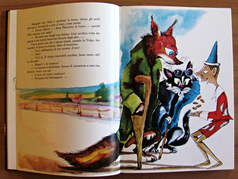 LE AVVENTURE DI PINOCCHIO, I ed. 1971 - ill. MARANTONIO
