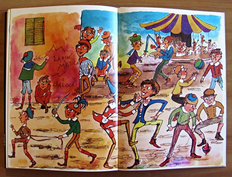 LE AVVENTURE DI PINOCCHIO, I ed. 1971 - ill. MARANTONIO