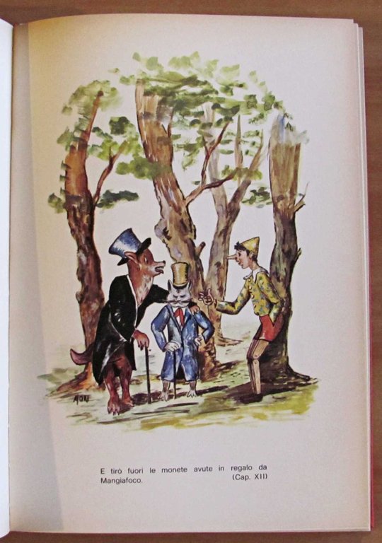 LE AVVENTURE DI PINOCCHIO, I ed. 1971 - ill. MORI