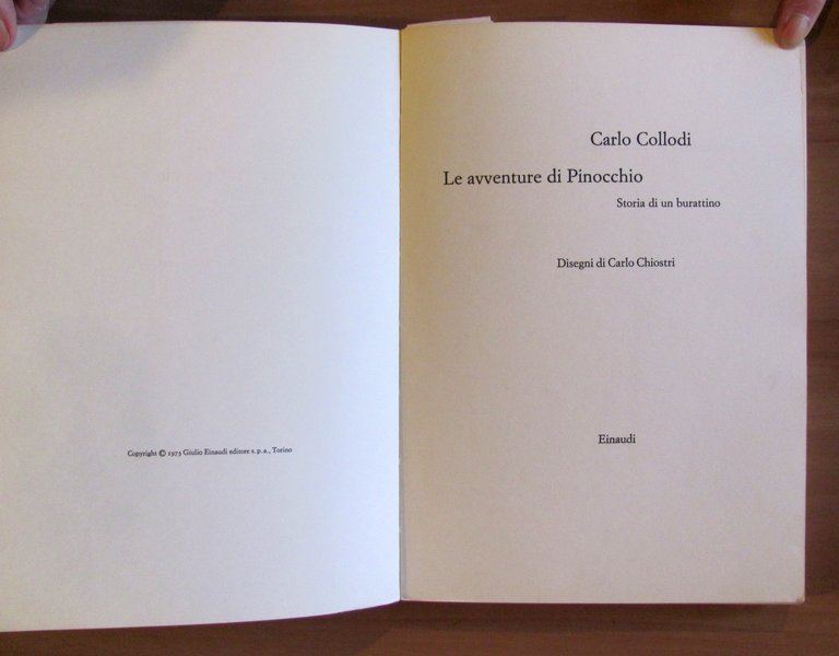 LE AVVENTURE DI PINOCCHIO, I ed. 1973 - ill. CHIOSTRI | Immagine Gallery 2