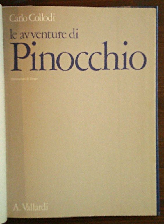 LE AVVENTURE DI PINOCCHIO, I ed. 1977 - ill. DRAGO