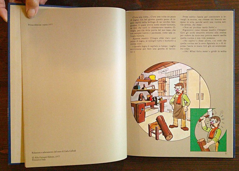 LE AVVENTURE DI PINOCCHIO, I ed. 1977 - ill. DRAGO