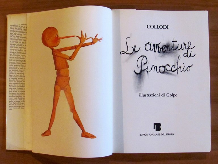LE AVVENTURE DI PINOCCHIO, I ed. 1980 - ill. GOLPE