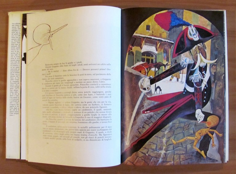 LE AVVENTURE DI PINOCCHIO, I ed. 1980 - ill. GOLPE