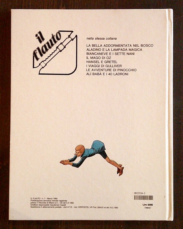 LE AVVENTURE DI PINOCCHIO, I ed. 1983 - ill. ART …