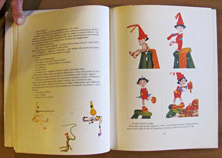 LE AVVENTURE DI PINOCCHIO, I ed. 1990 con Fascetta - …