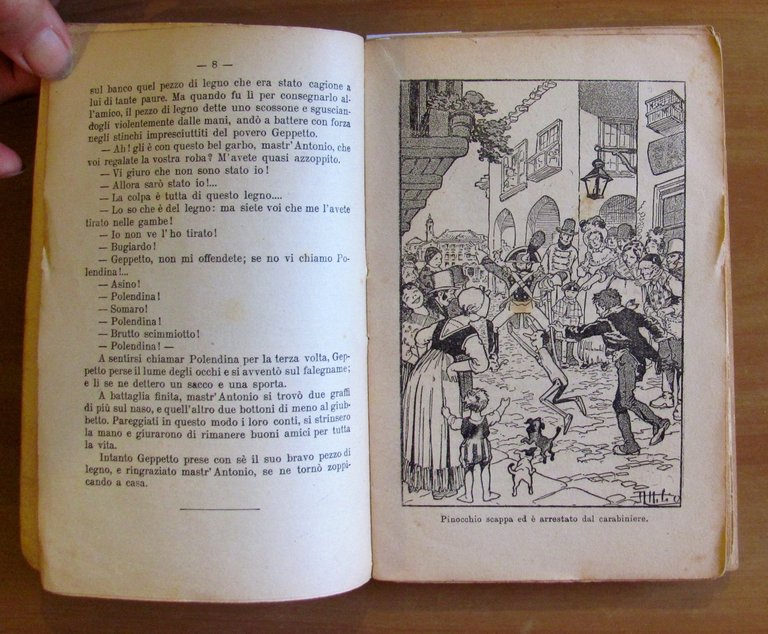 LE AVVENTURE DI PINOCCHIO Nuovissima Edizione Corretta Pubblicitaria, 1930 - … | Immagine Gallery 6