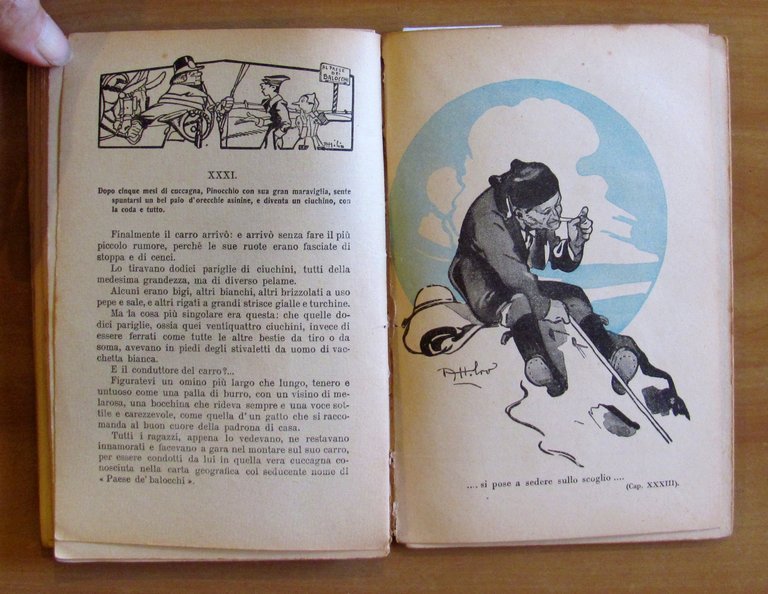 LE AVVENTURE DI PINOCCHIO Nuovissima Edizione Corretta Pubblicitaria, 1930 - … | Immagine Gallery 9