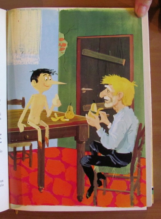 LE AVVENTURE DI PINOCCHIO, Pirma Nuova Edizione 1979 cop. GONGALOV