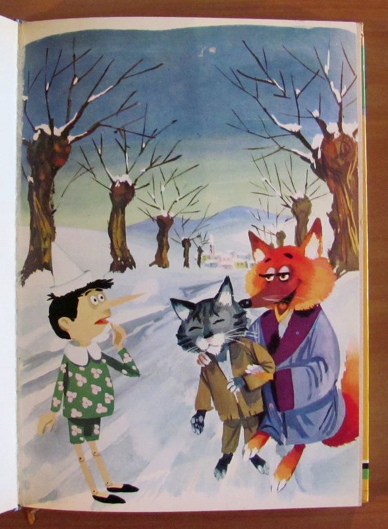 LE AVVENTURE DI PINOCCHIO, Pirma Nuova Edizione 1979 cop. GONGALOV