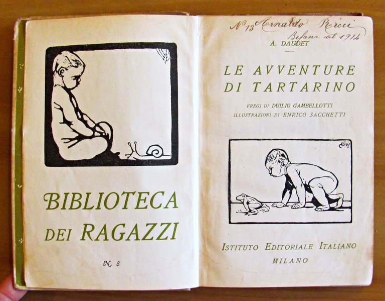 LE AVVENTURE DI TARTARINO - Collana BIBLIOTECA DEI RAGAZZI N.8 …