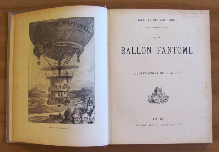 LE BALLON FANTOME - I edizione 1909 con ill. di …