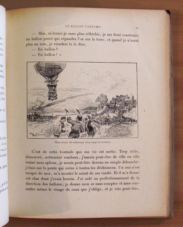 LE BALLON FANTOME - I edizione 1909 con ill. di …