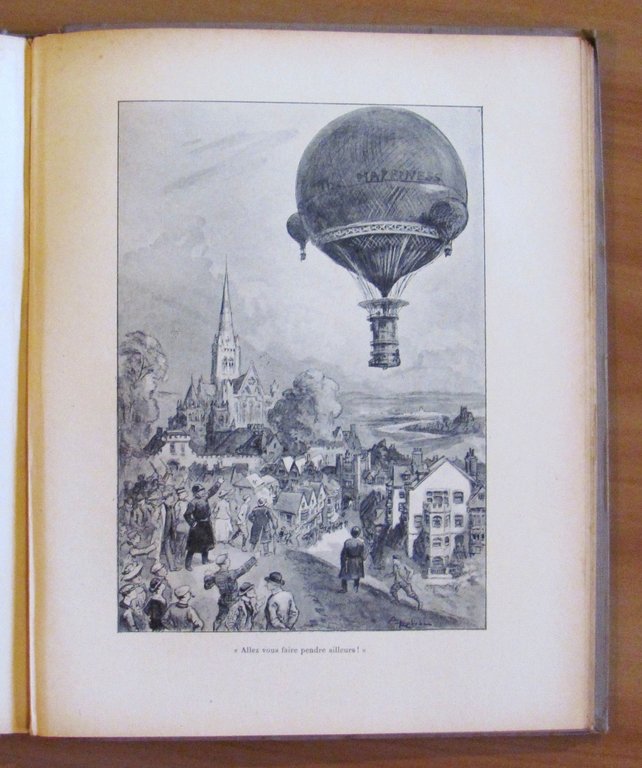 LE BALLON FANTOME - I edizione 1909 con ill. di …