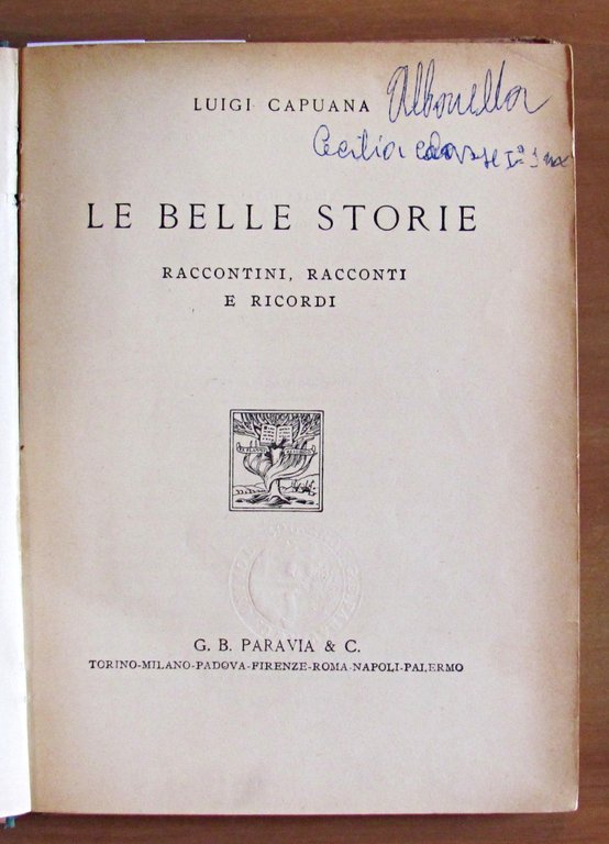 LE BELLE STORIE - Collana Il Limpido Rivo - ill. …