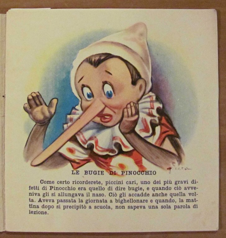 LE BUGIE DI PINOCCHIO - Collana Infanzia N.51