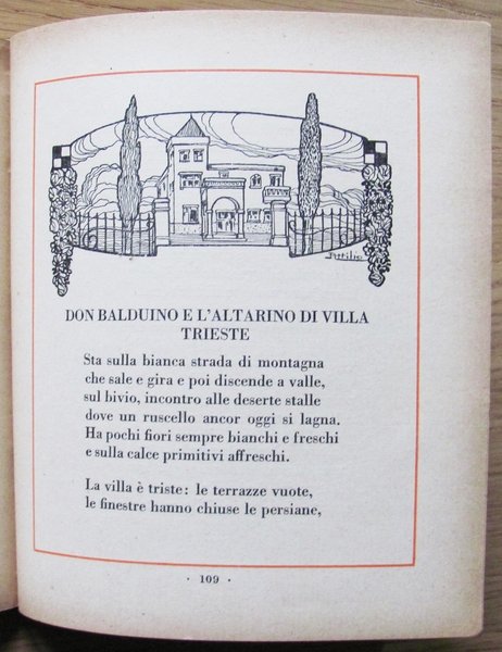 LE CANZONI DELLA GUERRA - Bibliotechina de LA LAMPADA 1923