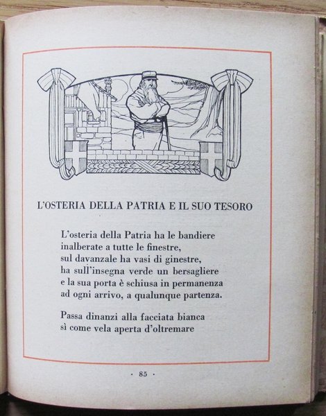 LE CANZONI DELLA GUERRA - Bibliotechina de LA LAMPADA 1923