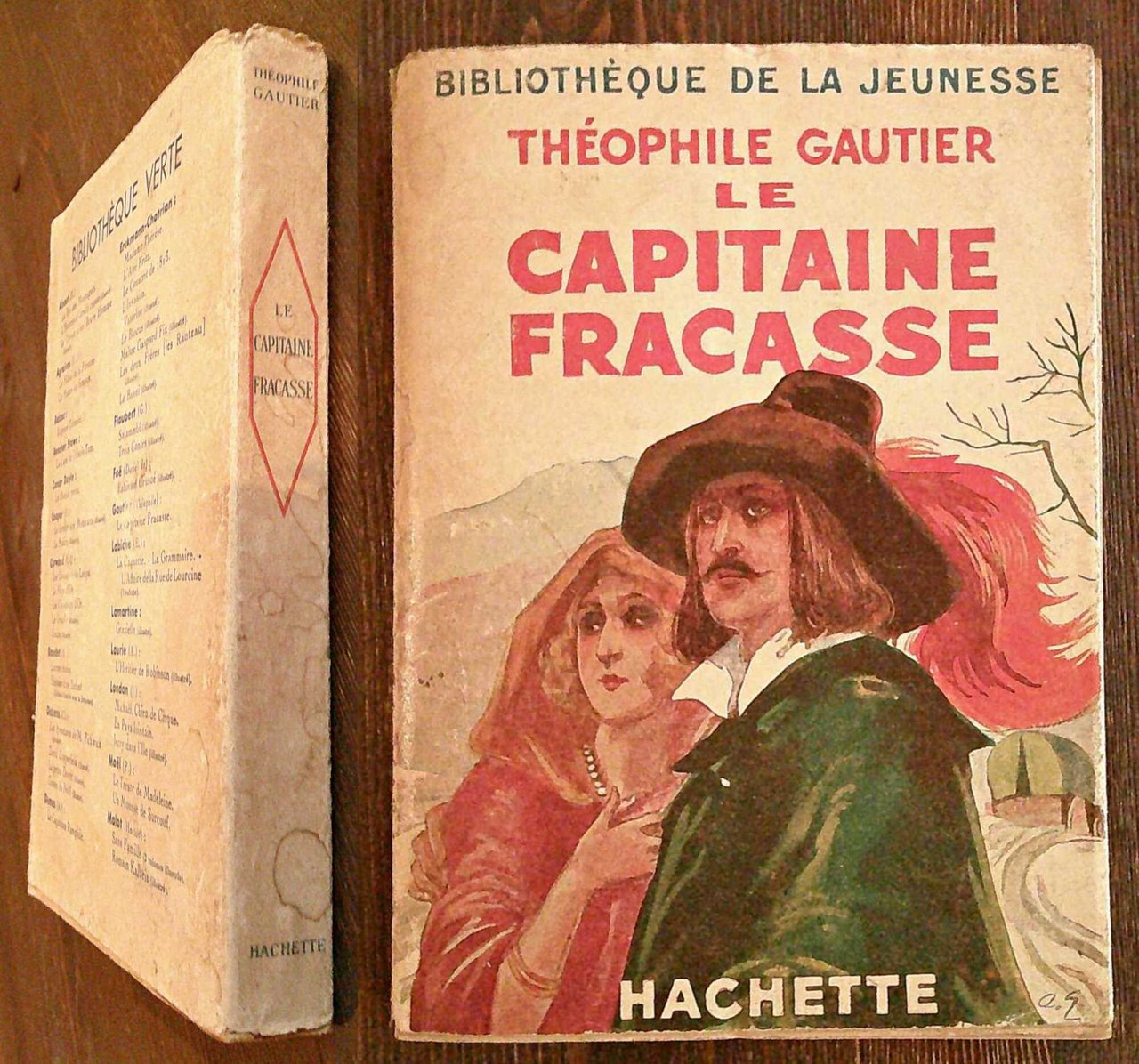 LE CAPITAINE FRACASSE - Bibliothèque Verte, 1928