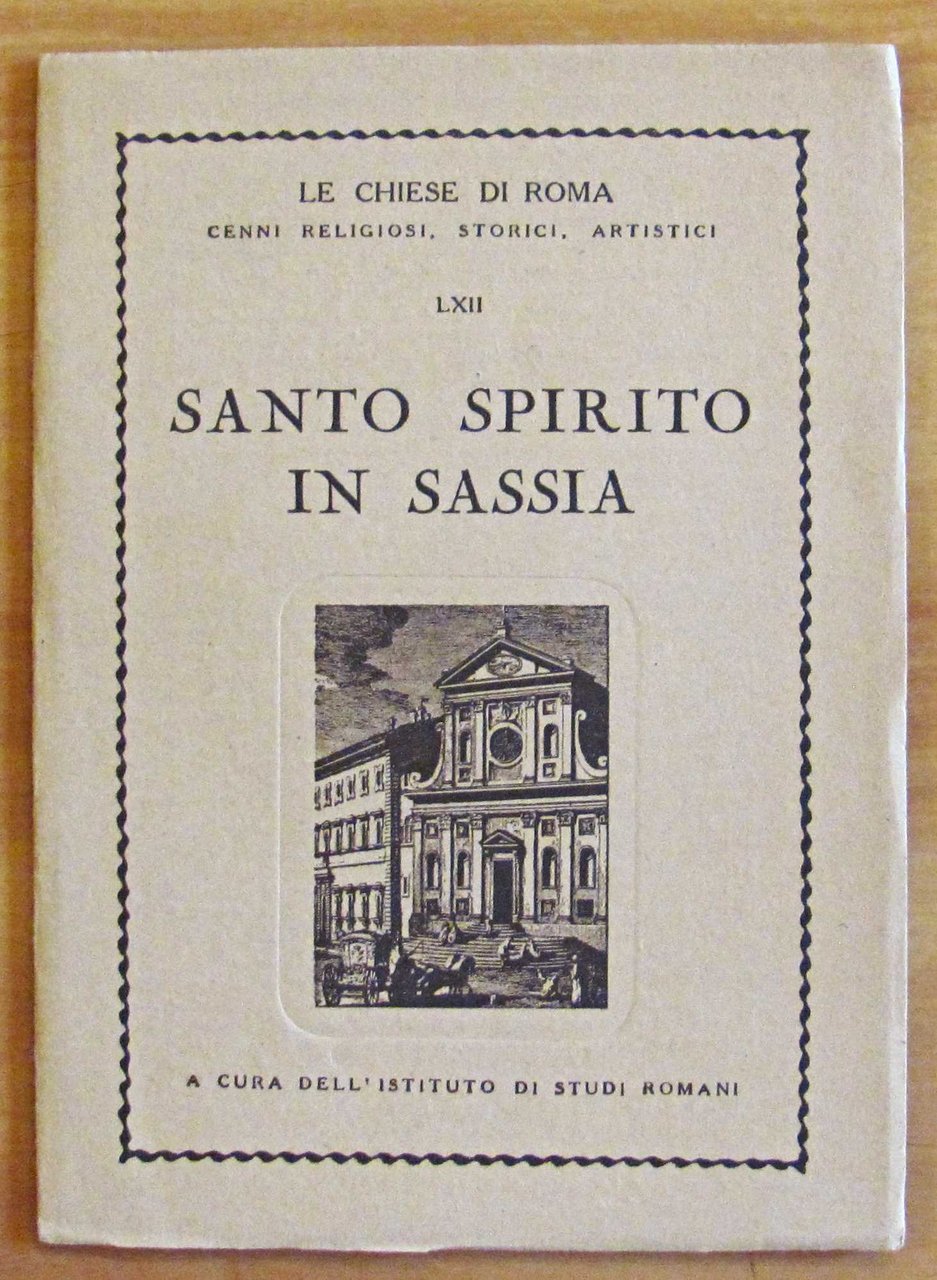 Le Chiese di Roma - SANTO SPIRITO IN SASSIA con … | Immagine principale