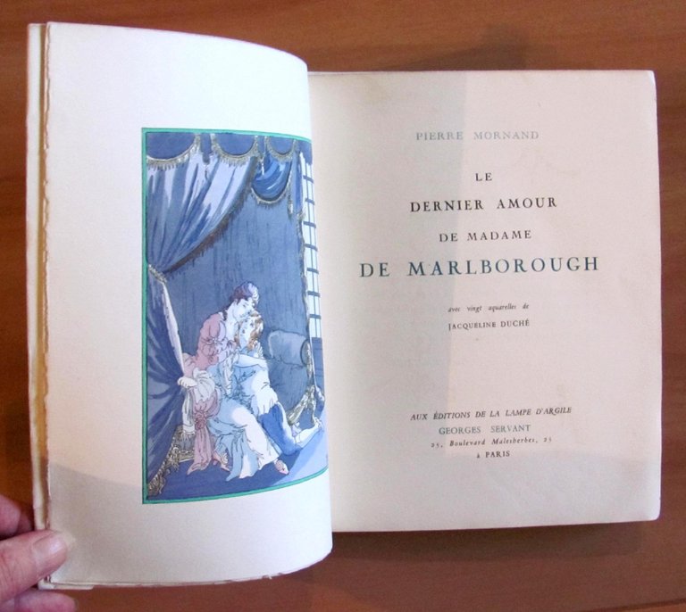 LE DERNIER AMOUR DE MADAME DE MARLBOROUGH - Ed Servant …
