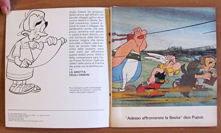 LE DODICI FATICHE DI ASTERIX N.7 - LA GROTTA DEGLI …