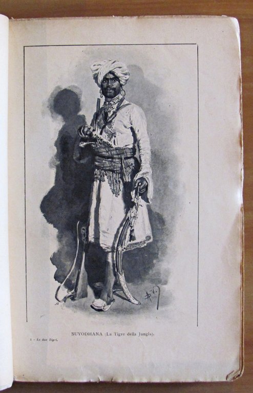 LE DUE TIGRI, 1923 - ill. DELLA VALLE