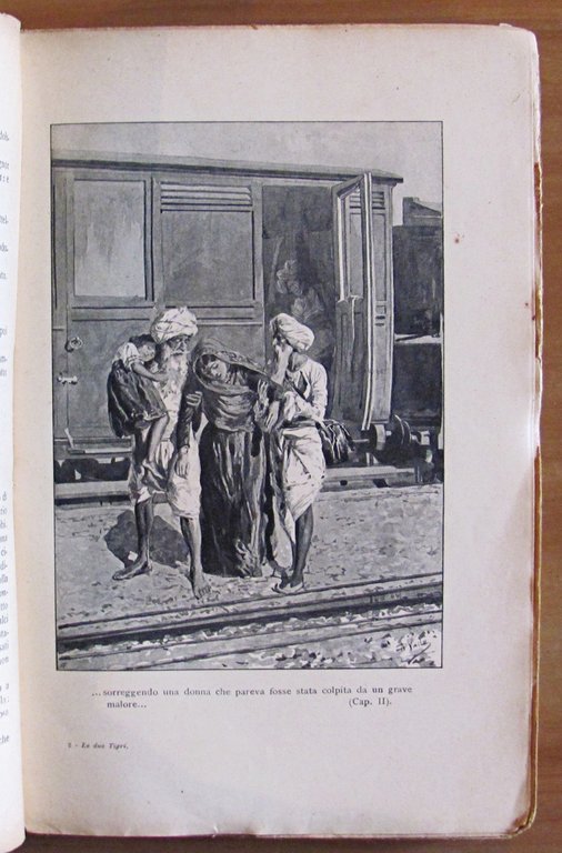 LE DUE TIGRI, 1923 - ill. DELLA VALLE