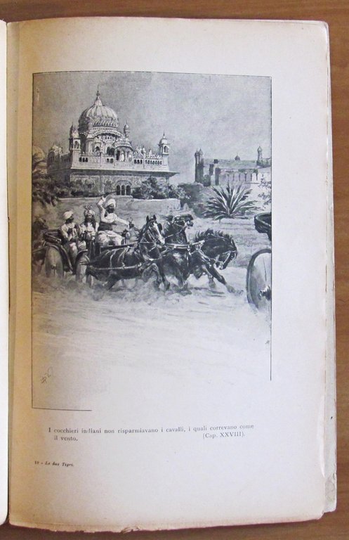 LE DUE TIGRI, 1923 - ill. DELLA VALLE