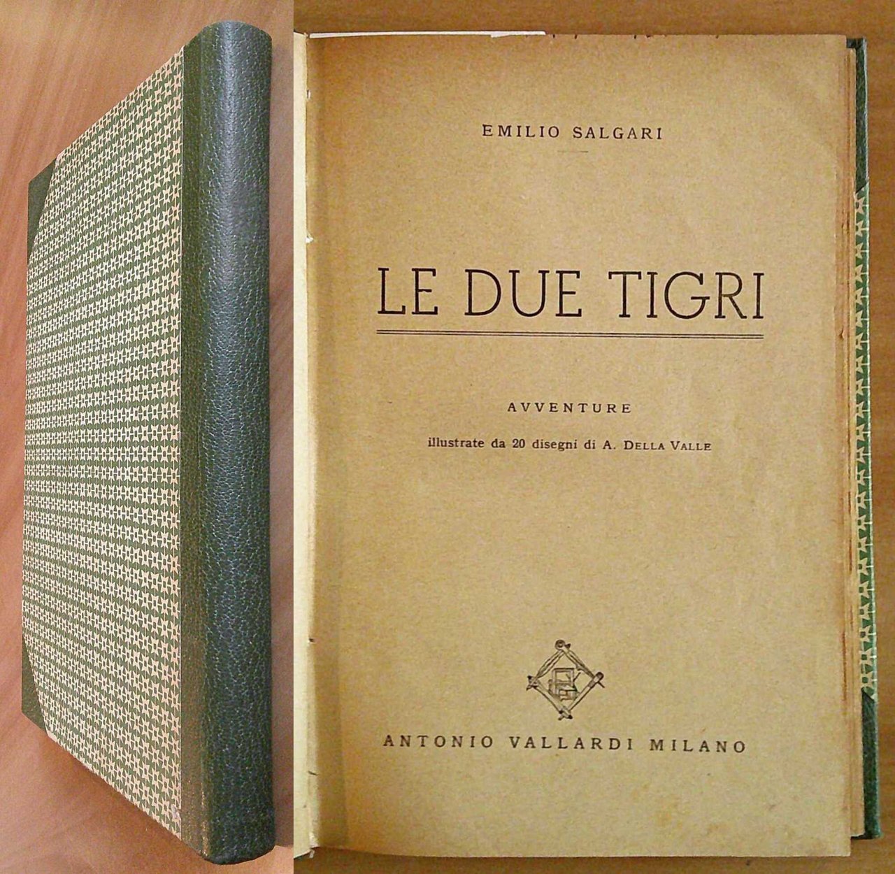 LE DUE TIGRI, 1942 - ill. DELLA VALLE