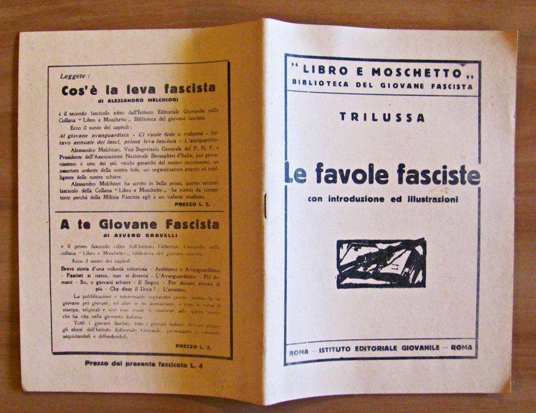 LE FAVOLE FASCISTE - Libro e Moschetto, Biblioteca del Giovane …