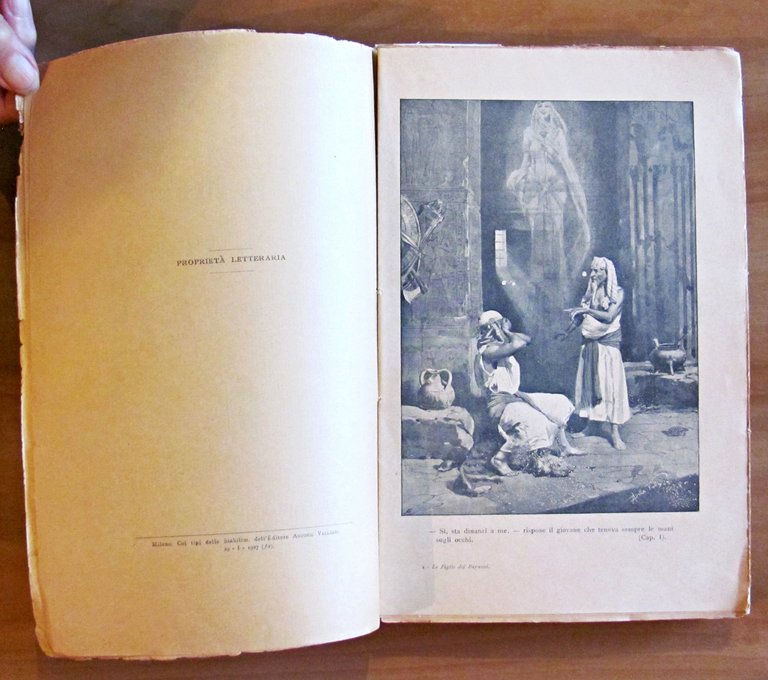LE FIGLIE DEI FARAONI, 1927 - ill. DELLA VALLE