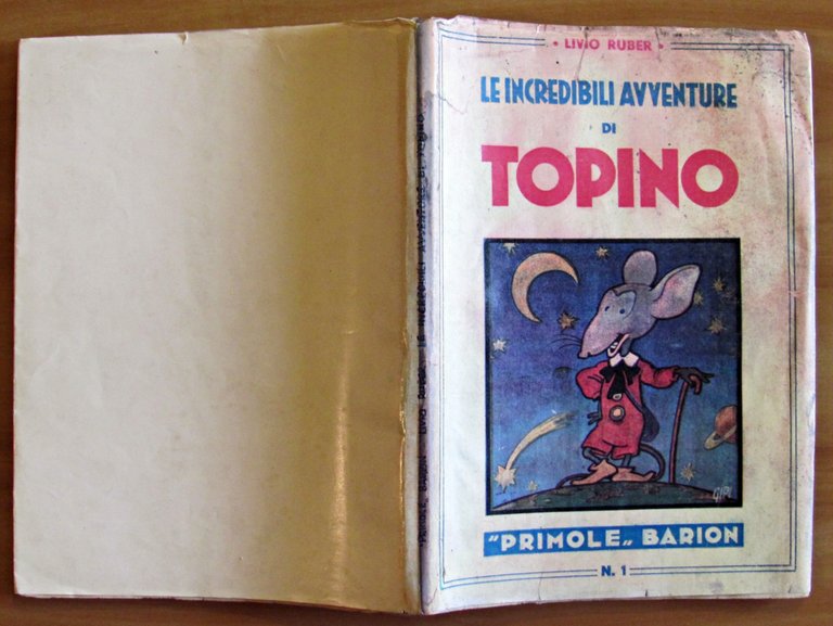 LE INCREDIBILI AVVENTURE DI TOPINO - Collana PRIMOLE BARION