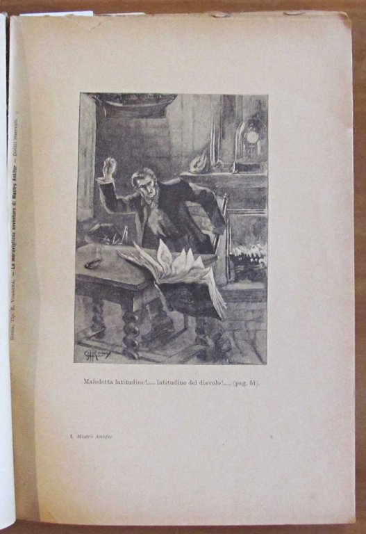 LE MERAVIGLIOSE AVVENTURE DI MASTRO ANTIFER, I ed. 1899 - …