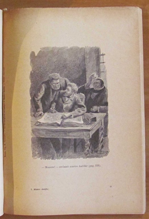 LE MERAVIGLIOSE AVVENTURE DI MASTRO ANTIFER, I ed. 1899 - …