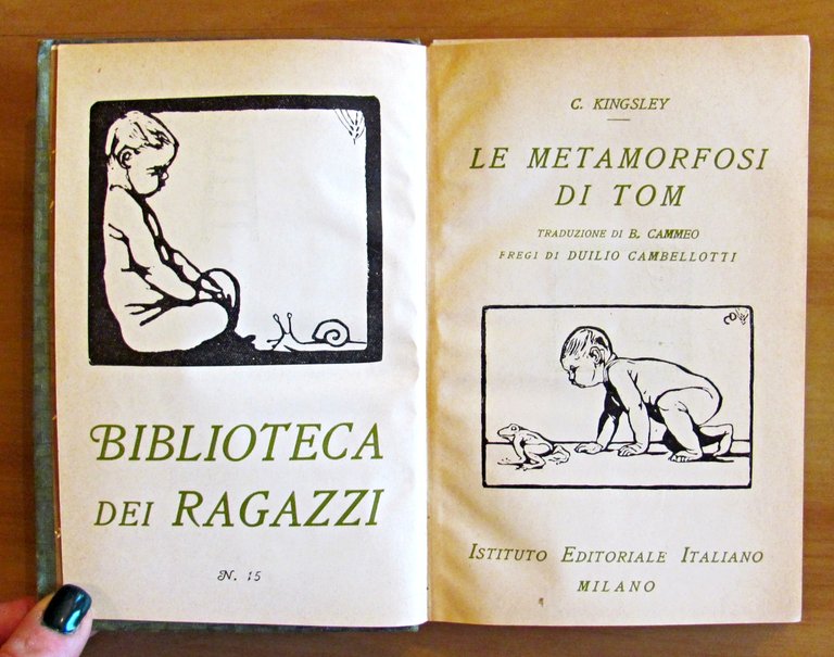 LE METAMORFOSI DI TOM - Collana BIBLIOTECA DEI RAGAZZI N.15 …