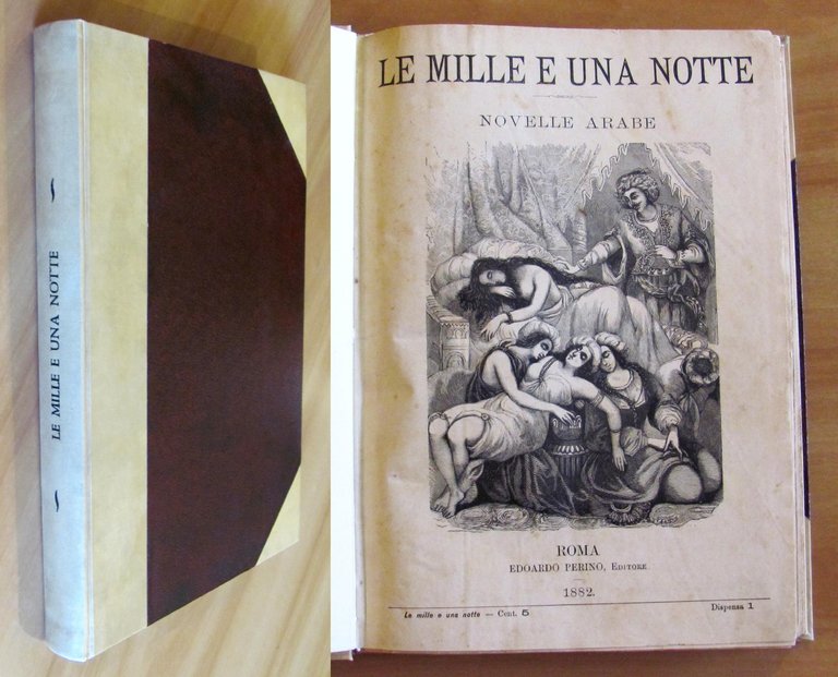 LE MILLE E UNA NOTTE - Novelle Arabe, Perino 1882
