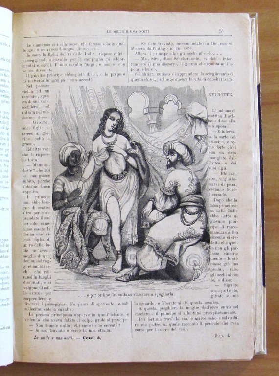 LE MILLE E UNA NOTTE - Novelle Arabe, Perino 1882
