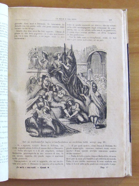 LE MILLE E UNA NOTTE - Novelle Arabe, Perino 1882