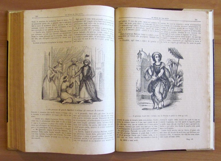 LE MILLE E UNA NOTTE - Novelle Arabe, Perino 1882