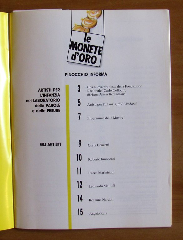 LE MONTE D'ORO - PINOCCHIO INFORMA - Artisti per l'Infanzia, … | Immagine Gallery 2