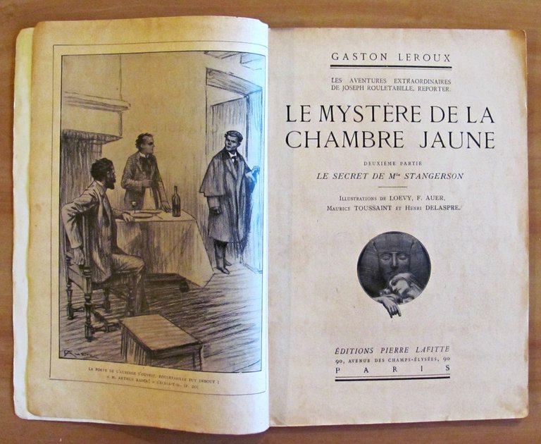 LE MYSTERE DE LA CHAMBRE JAUNE - LES AVENTURES EXTRAORDINAIRES …