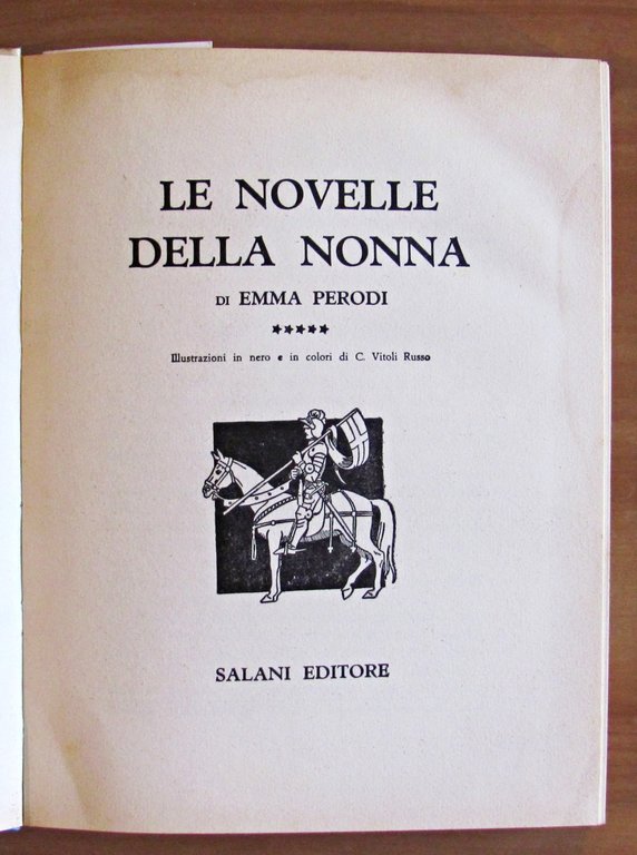 LE NOVELLE DELLA NONNA Vol. 5, 1967 - ill. C. …