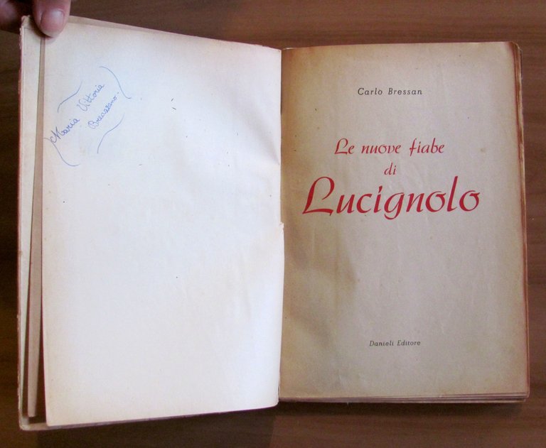 LE NUOVE FIABE DI LUCIGNOLO, 1947 - ill. ALLEN e …